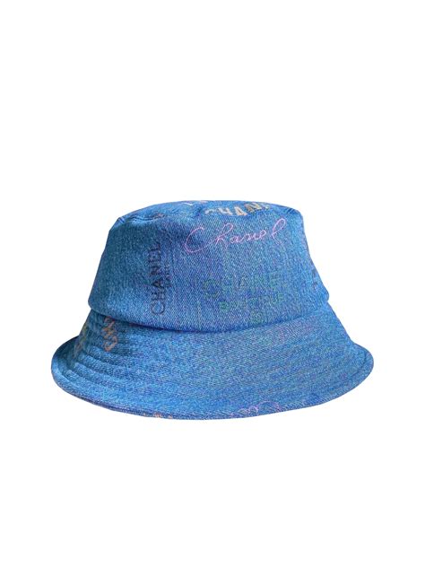 chanel denim bucket hat|chanel bucket hat dupe.